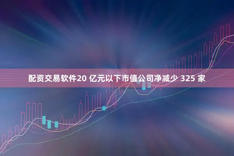 配资交易软件20 亿元以下市值公司净减少 325 家