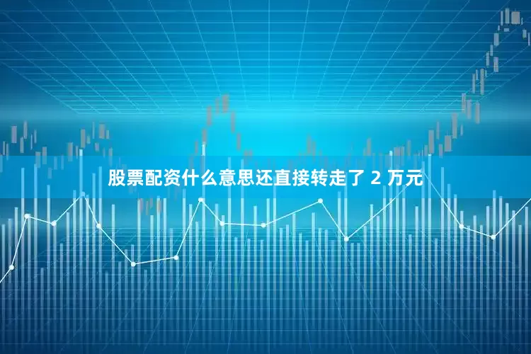 股票配资什么意思还直接转走了 2 万元